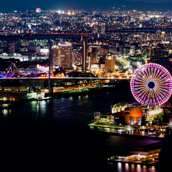 大阪の夜景